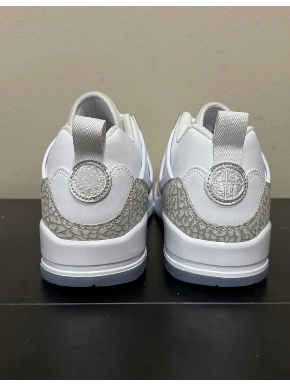 Size 8 - Air Jordan Spizike Low “White Neutral Grey”